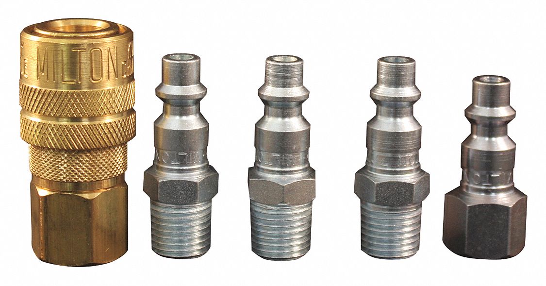 M Style Coupler and Plug Kit 5 Pcs