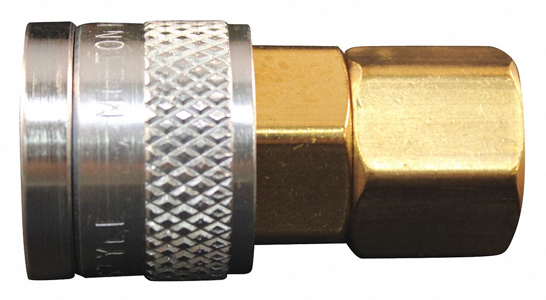 M Style Push Type Coupler 1/4 FNPT