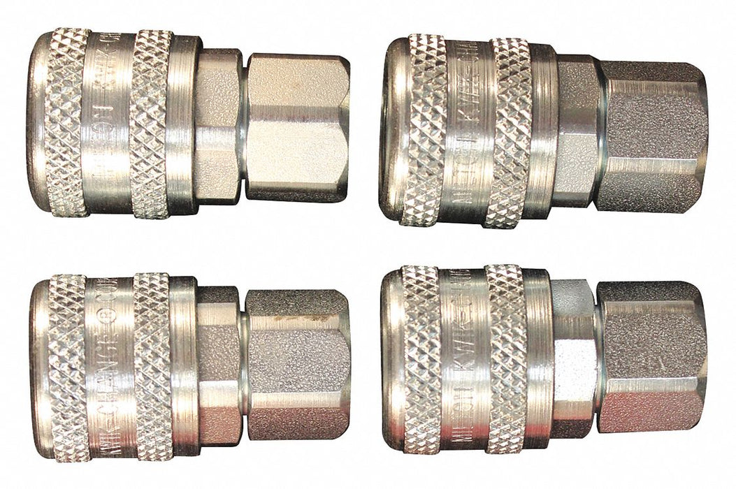 A Style Coupler 1/4 FNPT PK4