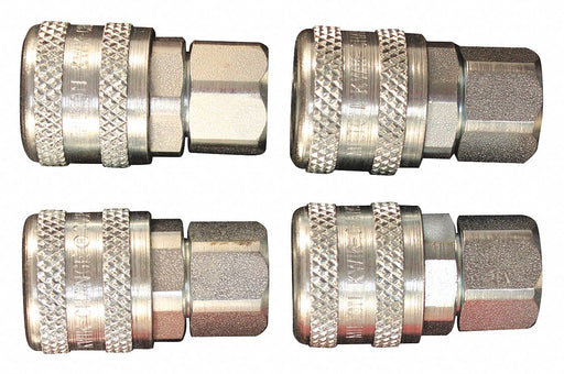 A Style Coupler 1/4 FNPT PK4