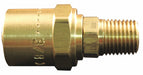 Reusable Hose End 1/4 MNPT 11/16 OD PK10