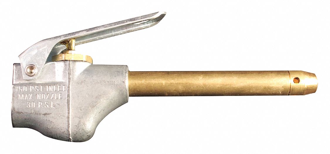 Lever Style Blow Gun OSHA Tip 1/4 NPT