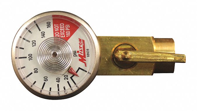 Pneumatic Flow Control Valve Gage