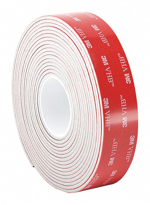 Double-Sided Foam Tape 5 yd L 1 W