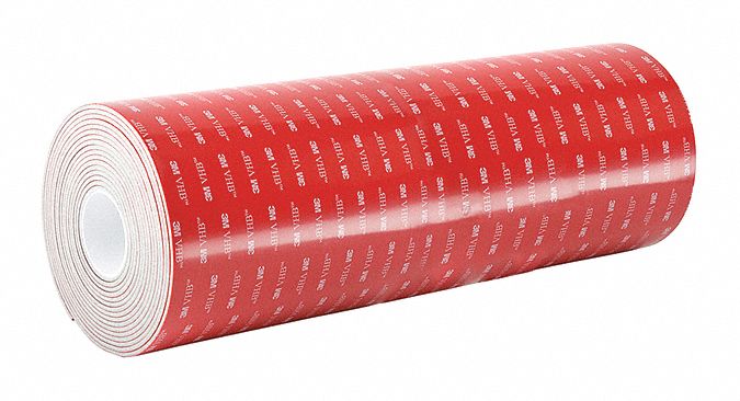 Double-Sided Foam Tape 5 yd L 12 W