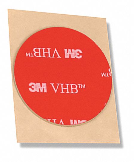 Foam Tape Gray Disc PK100