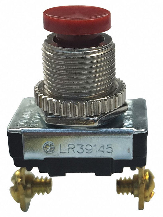 Switch Push On/Off SPST 3A 120VAC