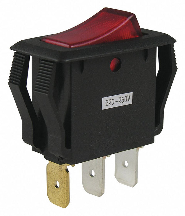 Lighted Appliance Rocker Switch SPST