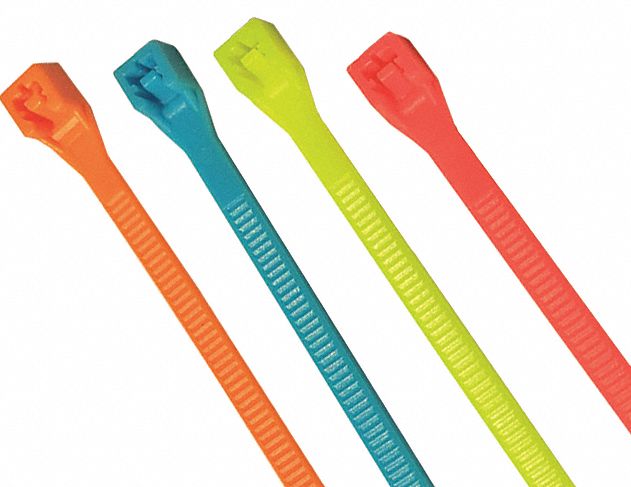 Assorted Cable Tie 8 75 lb PK100 PK100