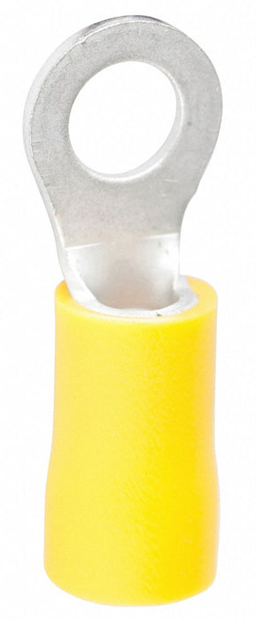 Ring Terminal 8 to 10 Stud Yellow PK50