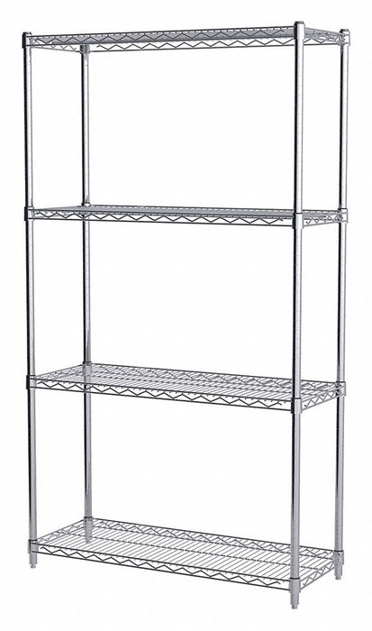 Wire Shelving Unit 14 x36 x63 4-Shelf