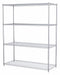 Wire Shelving Unit 24 x60 x74 4-Shelf