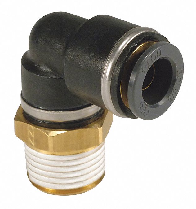 DOT Fitting Male Elbow 5/8 3/8 NPT