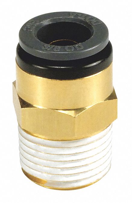 DOT Fitting Male Straight 3/8 1/8 NPT