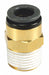 DOT Fitting Male Straight 3/8 1/8 NPT