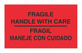 Bilingual Label Fragile 3x5 