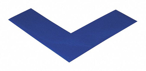 Safety Tape Angles 6x6x2 Blue PK24