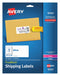 Precut Label Sheet White Paper PK100