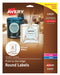 Precut Label Sheet White Paper PK90