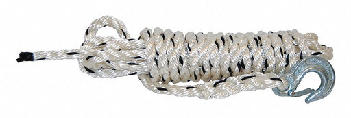 Rope with Hook 1/2 x 20 ft.