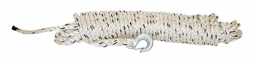 Rope with Hook 1/2 x 100 ft.