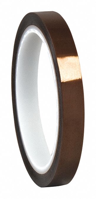 Elec Tape 15 ft Lx3/8 in W 3 mil Amber