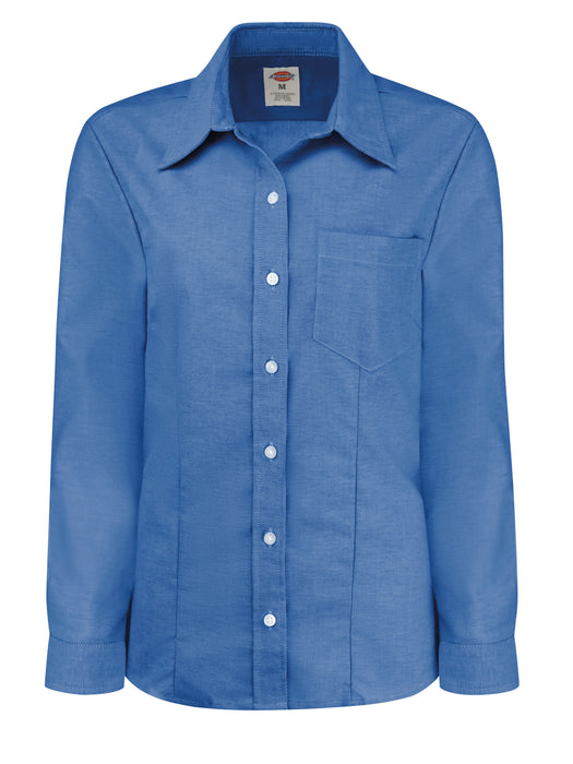 Women's Long-Sleeve Stretch Oxford Shirt