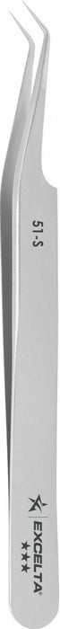 Tweezers SS 4 1/2 L Offset Oblique