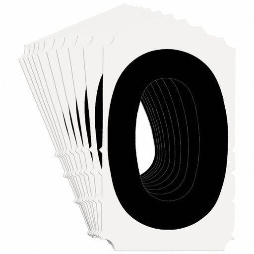 NumberLabel 3-3/4inH 2-3/8inW PK10