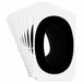 NumberLabel 3-3/4inH 2-3/8inW PK10