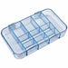 CompartmentBox 7.25inW 4.25inL Clear