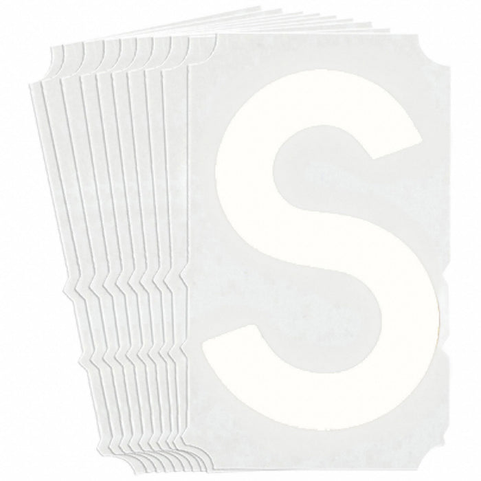 LetterLabel Polyester 3inH 2-1/4inW PK10
