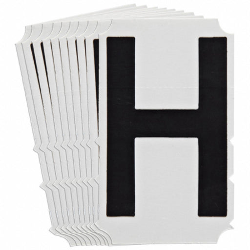 LetterLabel Polyester 4-3/4inH 3inW PK10