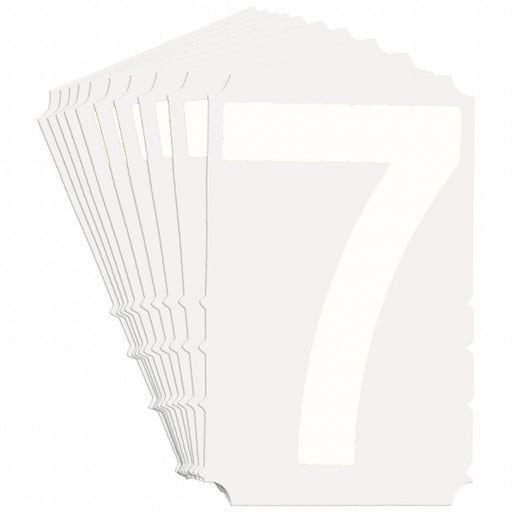 NumberLabel Polyester 4inH 3inW PK10