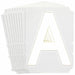 LetterLabel Polyester 4inH 5-1/8inW PK10