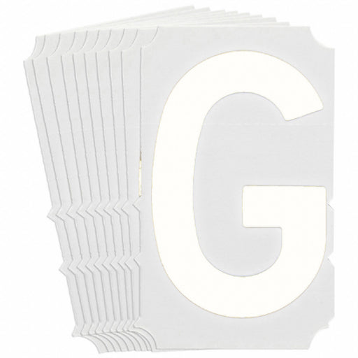 LetterLabel Polyester 4inH 3inW PK10