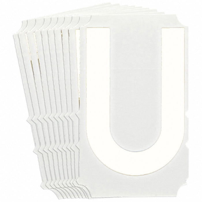 LetterLabel Polyester 4inH 3inW PK10