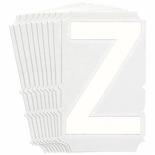 LetterLabel Polyester 4inH 3inW PK10