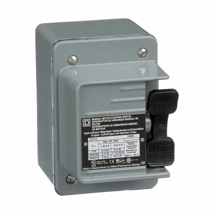 Manual Switch 600Vac K+Options