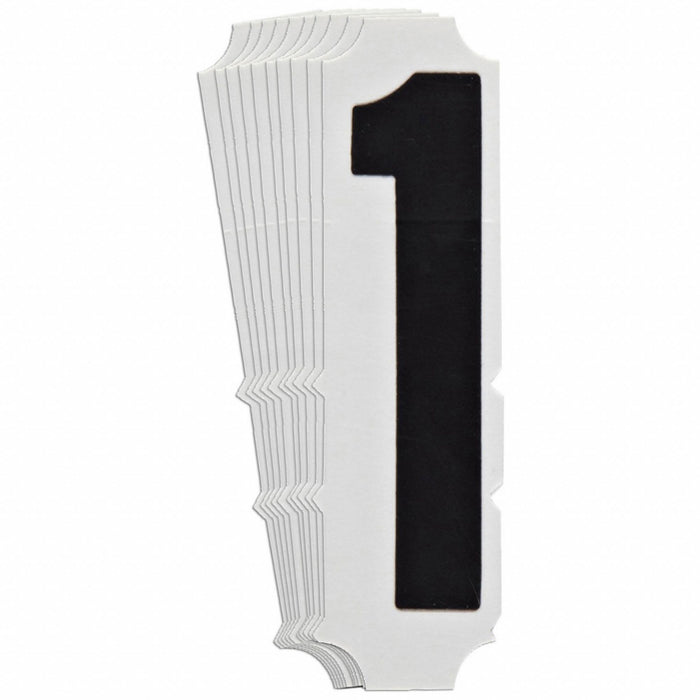 NumberLabel 6-3/4inH 1-3/4inW PK10