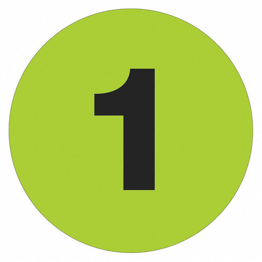 Number Label 2 in H