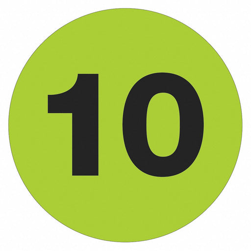 Number Label 2 in H