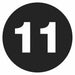 Number Label 2 in H