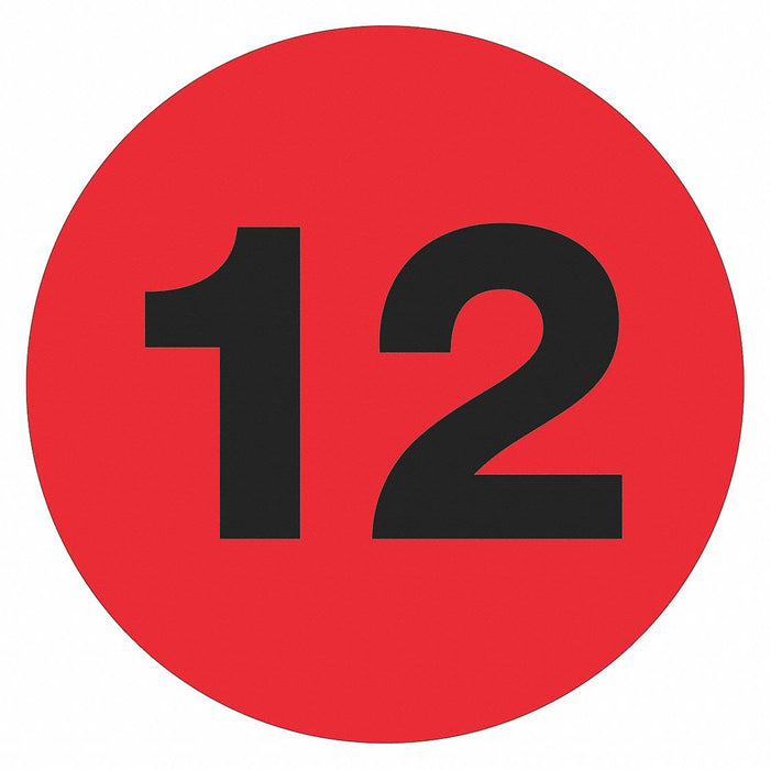 Number Label 2 in H