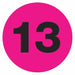 Number Label 2 in H