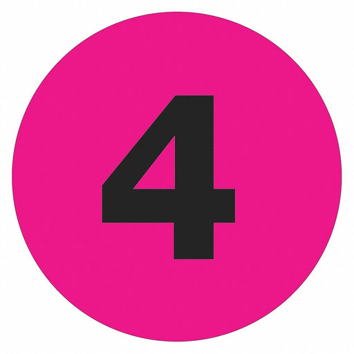 Number Label 2 in H