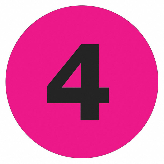 Number Label 2 in H