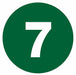 Number Label 2 in H