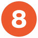 Number Label 2 in H