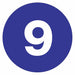 Number Label 2 in H